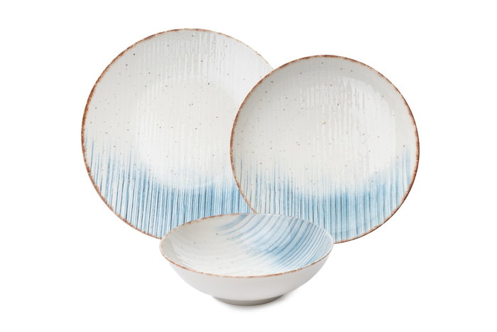 Hermia Vajilla de Porcelana de 24 Piezas Multicolor Hermia Vajilla de Porcelana de 24 Piezas Multicolor